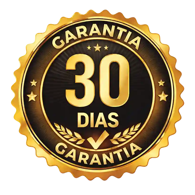Selo de garantia de 30 dias